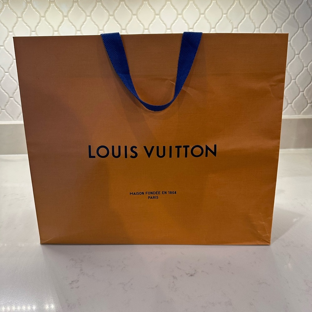 Louis Vuitton shopping bag